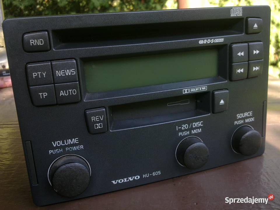 VOLVO HU 605 Radio Fabryczne VDO CD RD4 Citroen Płońsk