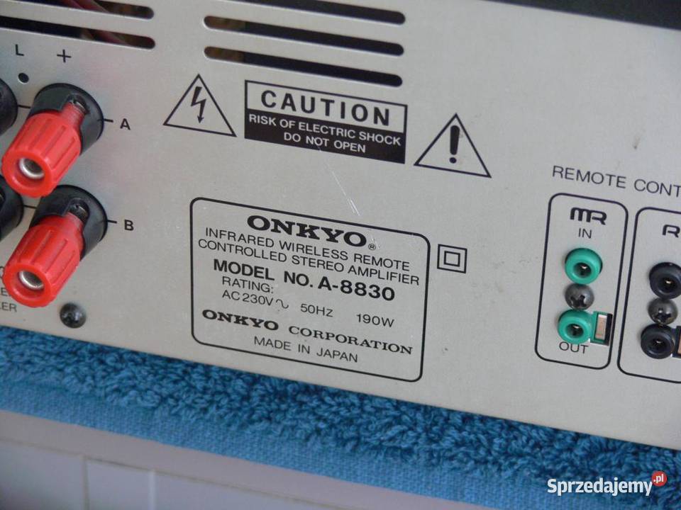 Wzmacniacz Onkyo A8830 sprawny i mocny WYSYŁKA Wzmacniacze i pokrewne Jasło