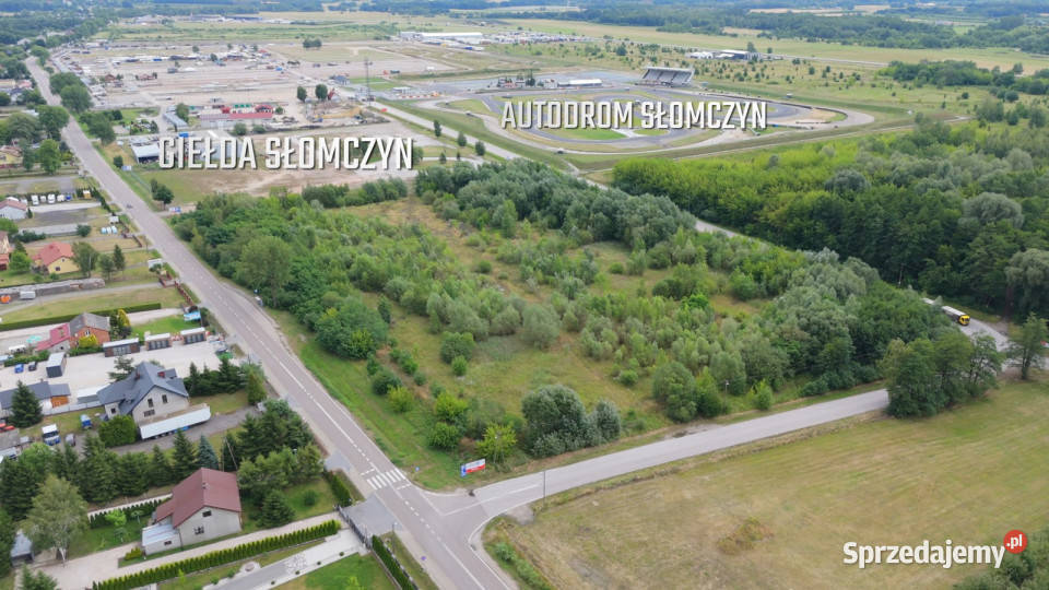 Grunt pod usługi magazyny produkcję MOTORYZACJA Sprzedaż mazowieckie Grójec