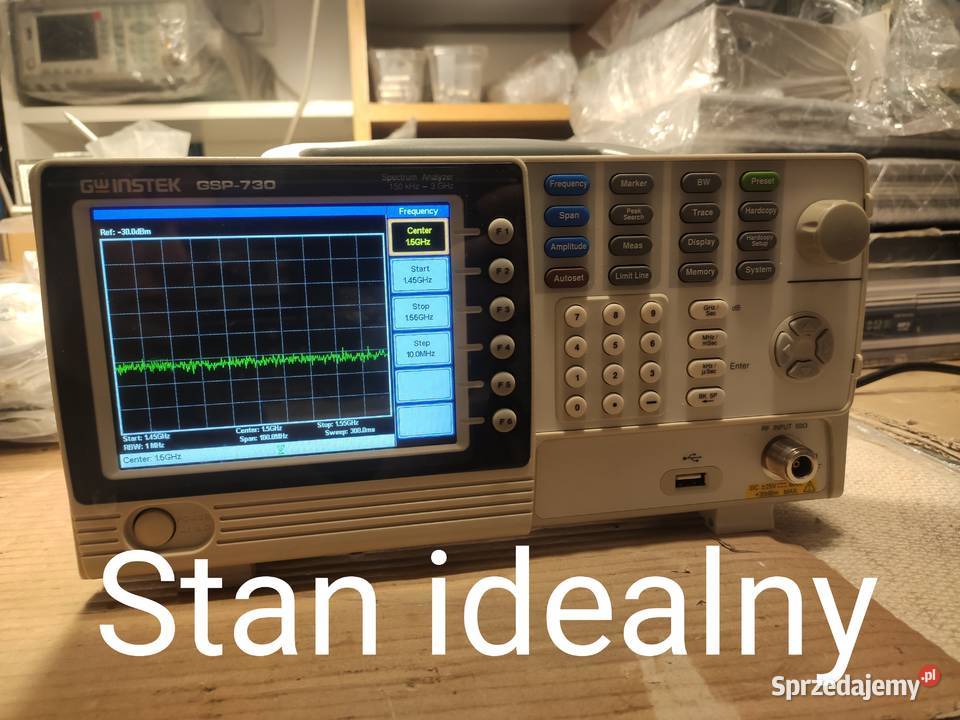 GW Instek GSP730 Spectrum Analyzer 150 kHz 3 GHz Pozostałe Poznań sprzedam