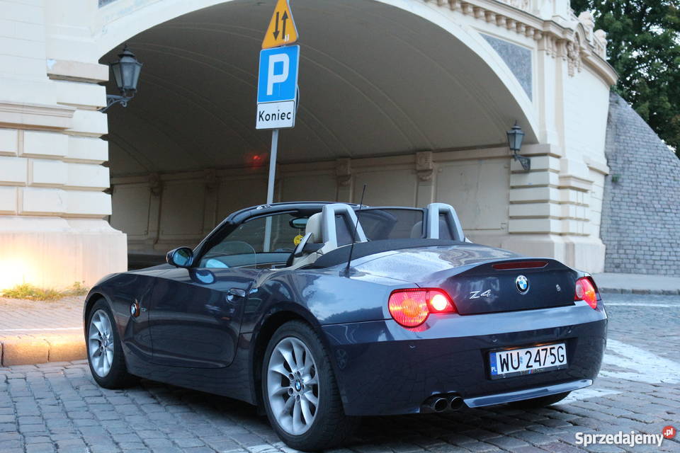 BMW Z4 25 Si bezwypadkowy Warszawa Prywatnie klimatyzacja