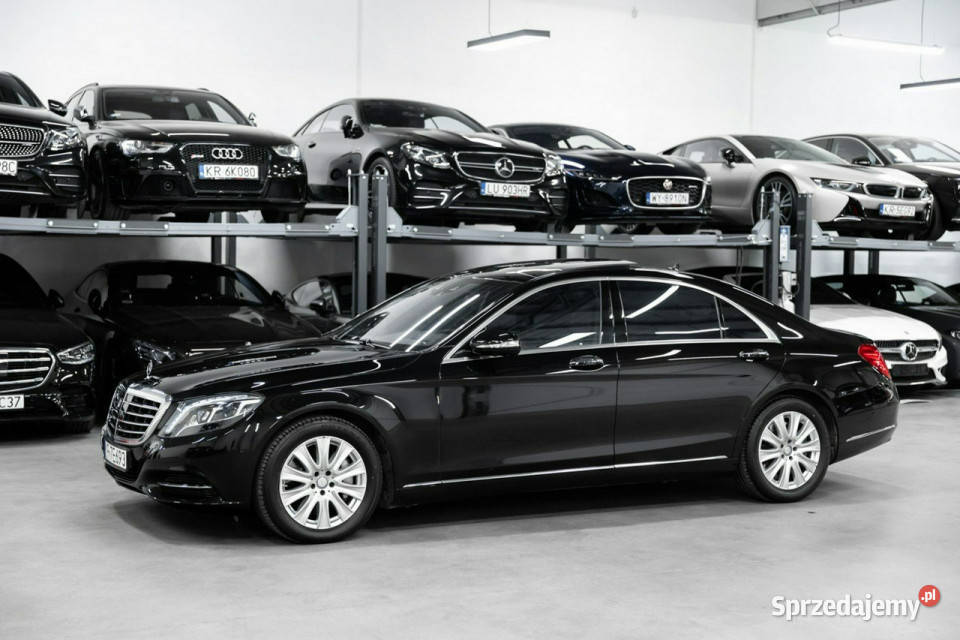 Mercedes S 500 4Matic Long 47 V8 455 Salon Head wspomaganie kierownicy Mercedes-Benz Węgrzce