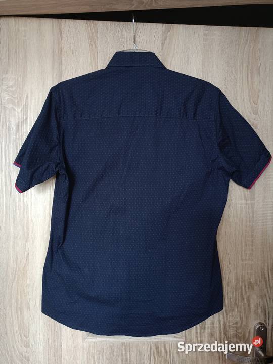 Koszula męska granatowa Gifts Total dlim fit M Odzież wyjściowa Ropczyce