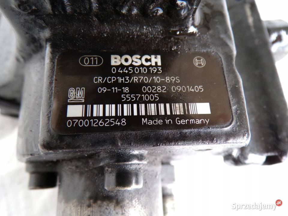 POMPA WTRYSKOWA OPEL INSIGNIA A 20 CDTI A20DTH osobowe