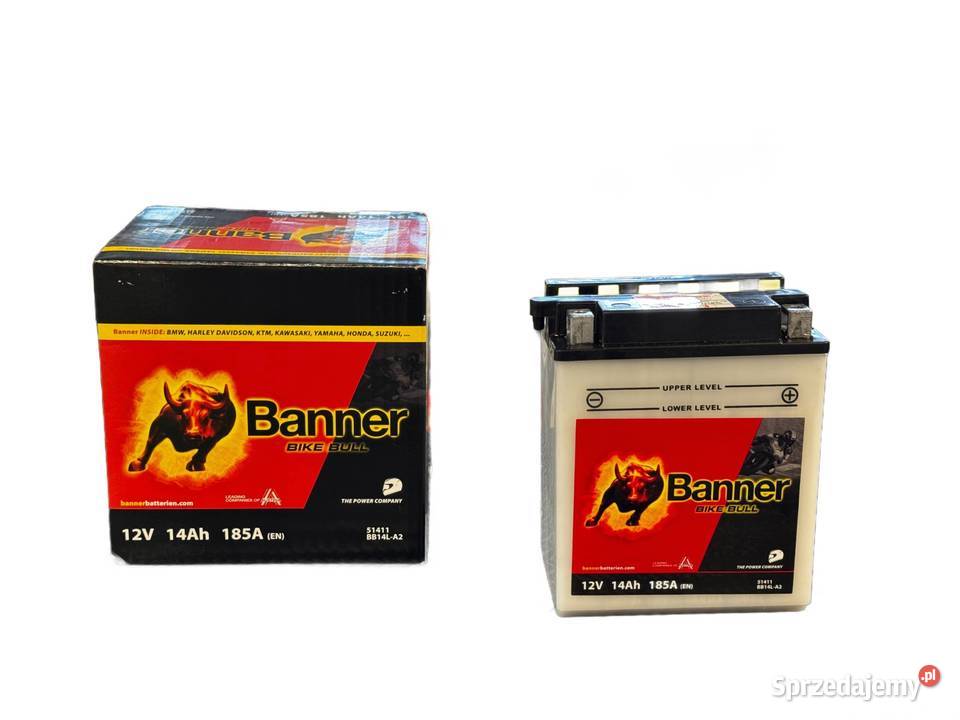 Akumulator BANNER 12V 14Ah 190A P 51411 dolnośląskie Jelcz-Laskowice
