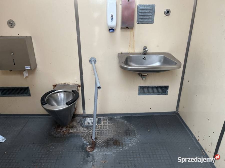 Toaleta DamskoMęska WC kontener Starogard Gdański