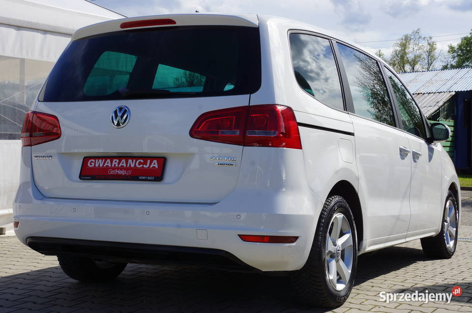 Volkswagen Sharan 20 TDI CR 140 4x4 Biksenon 209681km Nowy Sącz