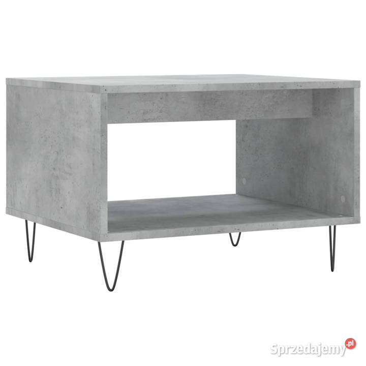 Stolik kawowy szarość betonu 60x50x40 WM829256 Warszawa
