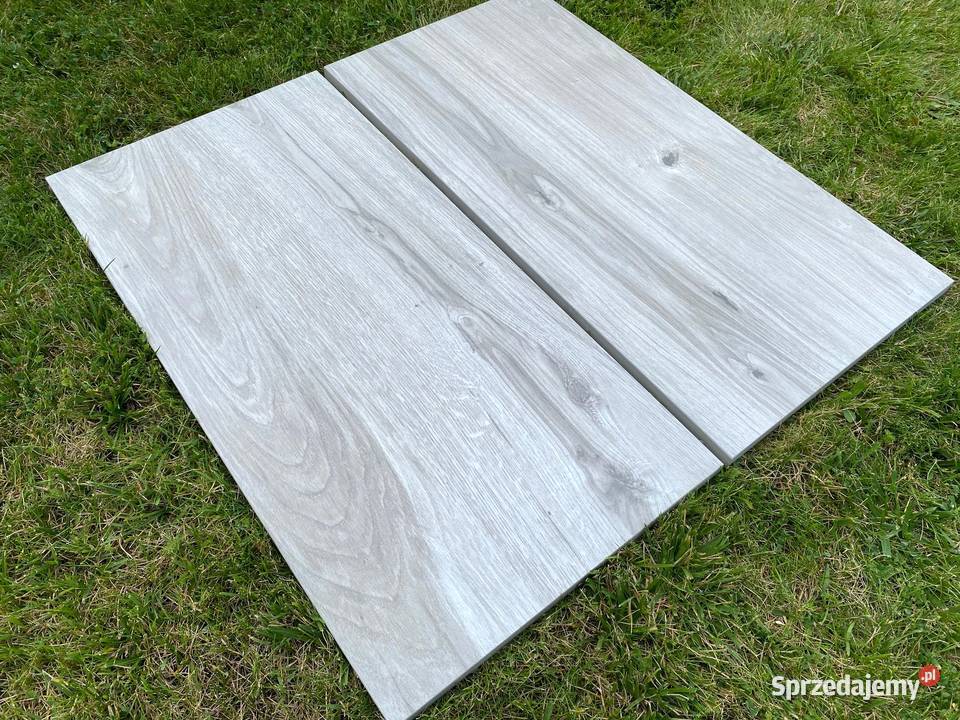 PŁYTY TARASOWE 40X80 2 GRUBY GRES CAMOS GREY Podłogi i schody Łask