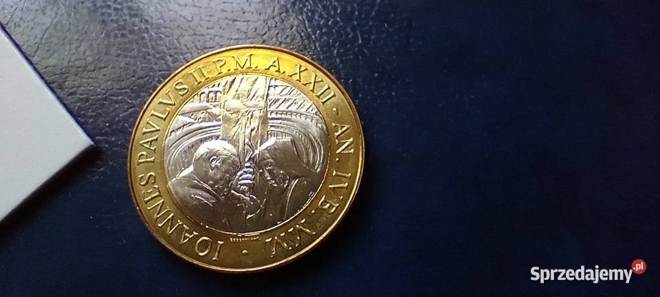 Stare monety 1000 lir 2000 Watykan Lesko