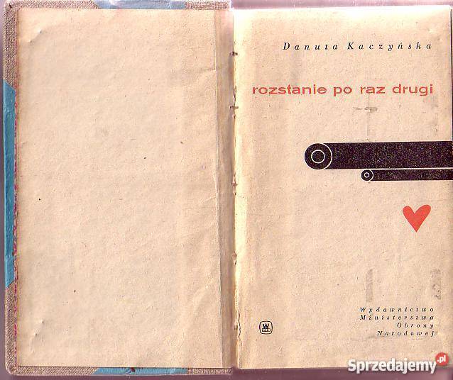 9029 ROZSTANIE RAZ DRUGI DANUTA KACZYŃSKA Czyrna