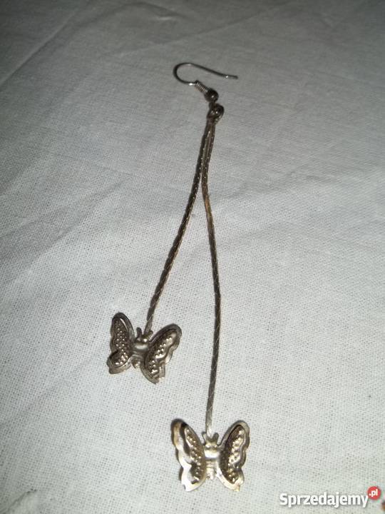 Kolczyki klipsy Łódź sprzedam