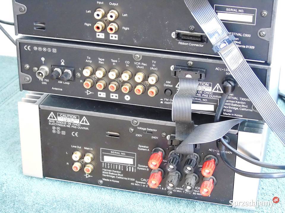 Wieża Harman Kardon pilot Wzmacniacz Radio CD Jasło