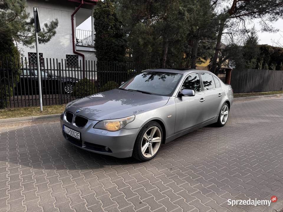 BMW seria 5 E60 25 benzyna 218KM Warszawa