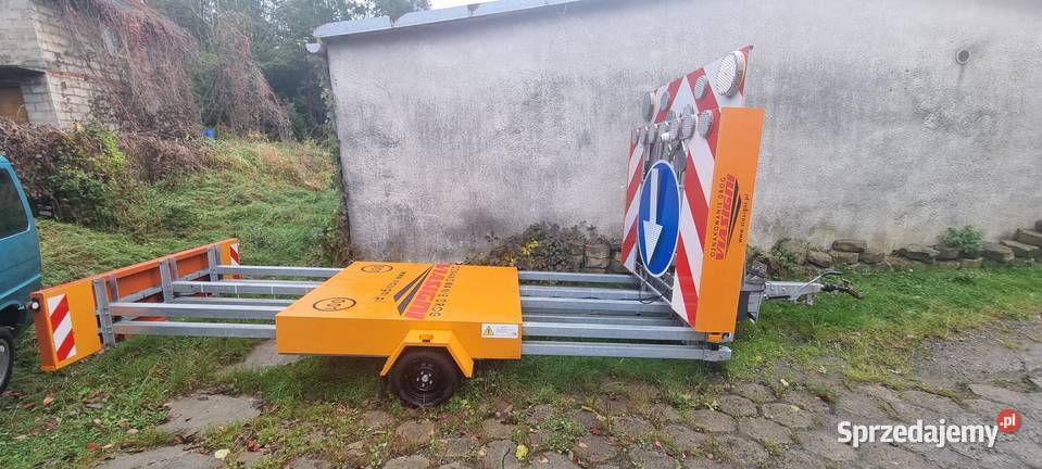 Przyczepa energochłonna zderzeniowa TTMA Wynajem Lubenia sprzedam
