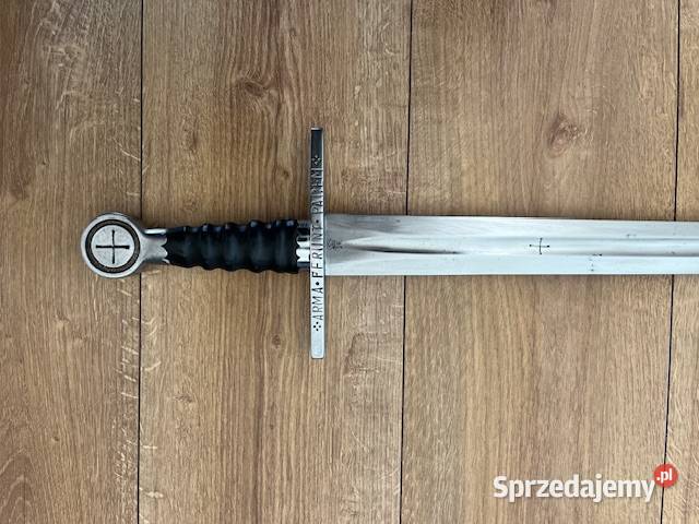 Miecz rycerski kuty do walki rękodzieło Rękodzieło warmińsko-mazurskie Mrągowo sprzedam