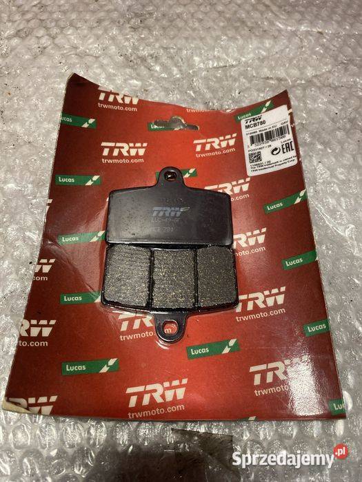 Klocki hamulcowe TRW MCB780 przód tył C551 Pozostałe