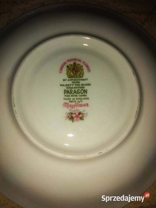 5 Talerzyków deserowych May flower Syg Paragon pomorskie Gdańsk sprzedam