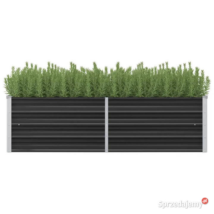 Podwyższona donica antracyt 160x40x45 Warszawa sprzedam