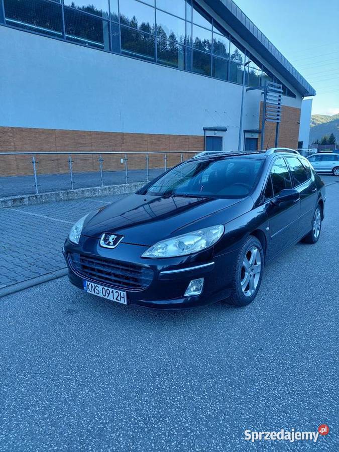 Peugeot 407 SW 2.0HDI 136KM, hak, do jazdy