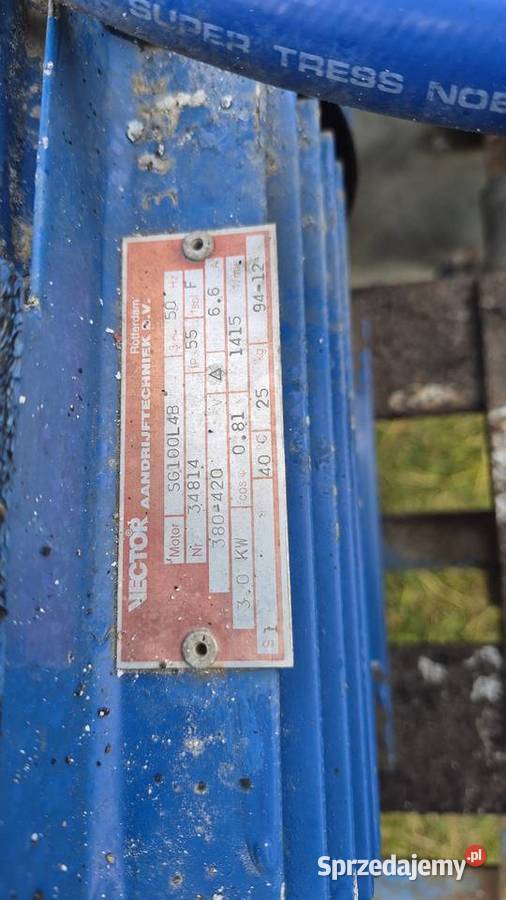 Silnik 3 kW trzy fazy 380 volt Pozostałe Nowa Święta