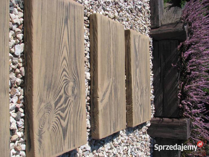 Betonowe drewno do ogrodustare drewno płyty