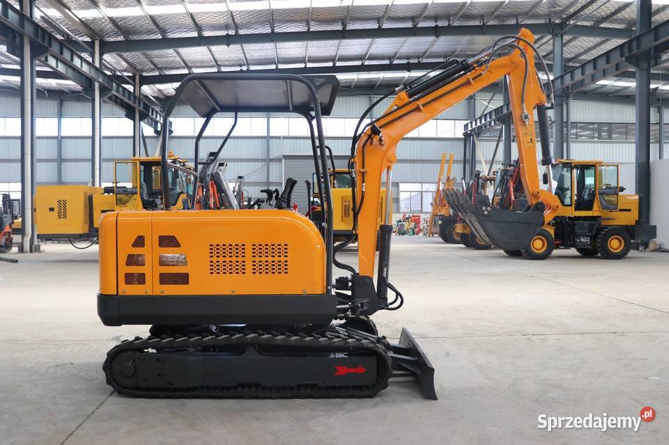 Minikoparka 3 t Mller Machinery MB 30 silnik wielkopolskie Pleszew