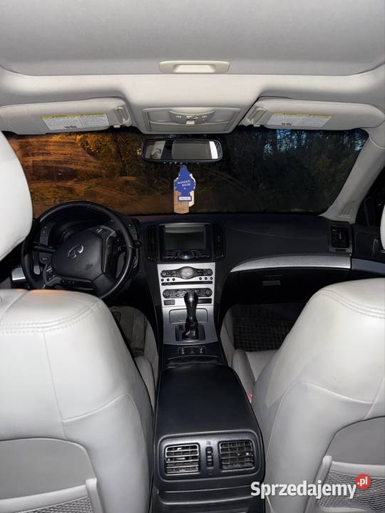 Infiniti G37x 2009 37 V6 320 skórzana tapicerka
