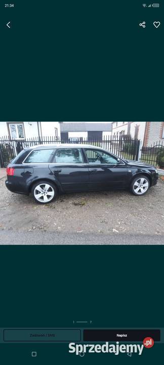Sprzedam Audi a 4b7 Krośniewice