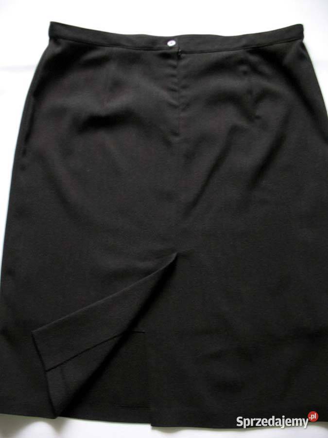 Spódnica ciepła ciemno szara rozmiar 50 5xl