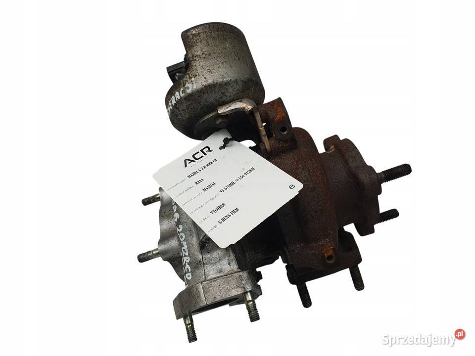 TURBOSPRĘŻARKA Mazda 6 GH 22 MZRCD R2AA VJ441005 Chełm sprzedam