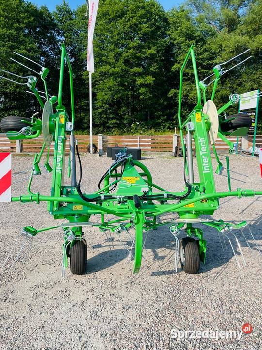 Przetrząsacz karuzelowy do siana przerzucarka nieuszkodzony Gostyń