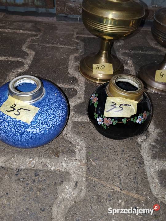 lampy naftowe porcelana Pozostałe Fałków