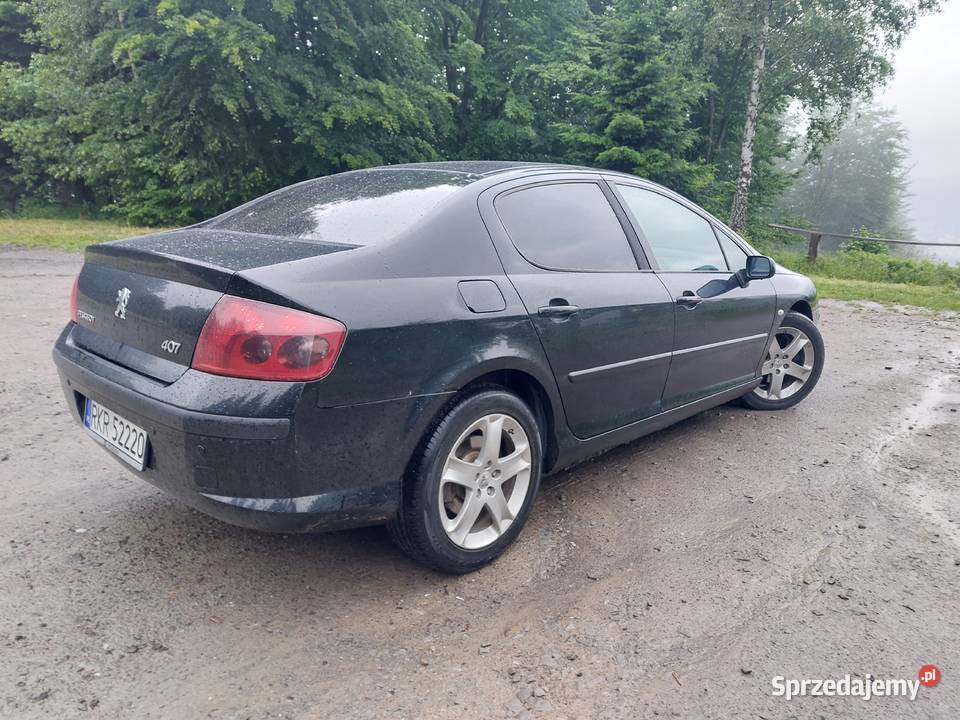 Peugeot 407 czarny Strzyżów sprzedam