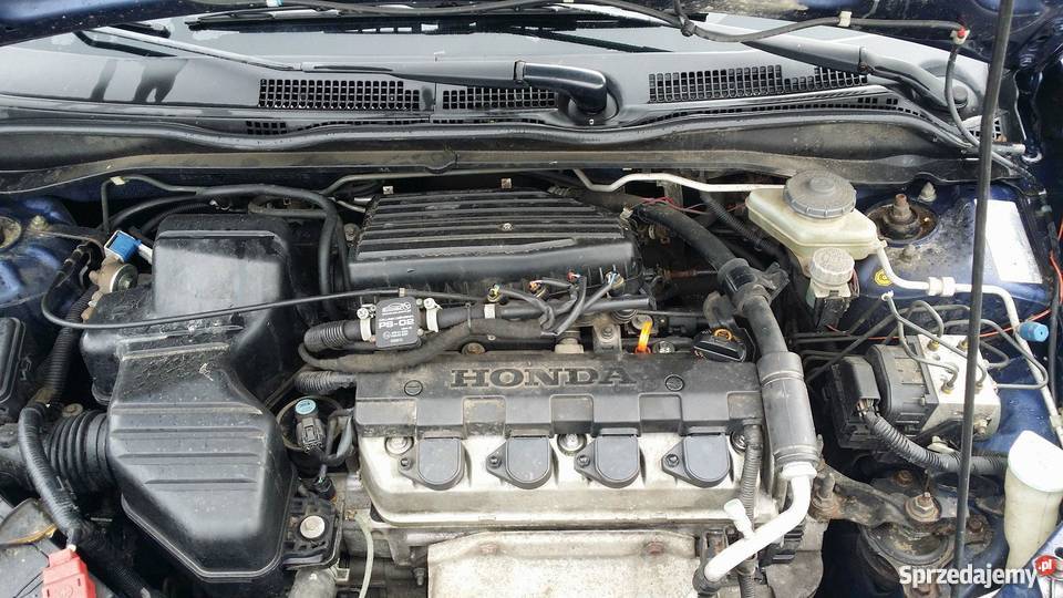 Honda Civic VII LPG 5D Okazja Zadbana Rok produkcji 2002