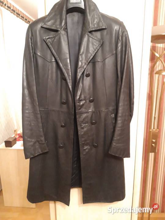 płaszcz skórzany męski Kraków sprzedam