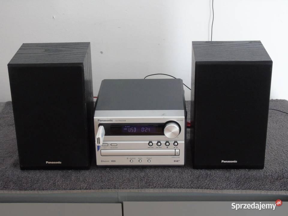 Wieża Panasonic SAPM250 USB mp3 kolumny WYSYŁKA Elektronika Jasło