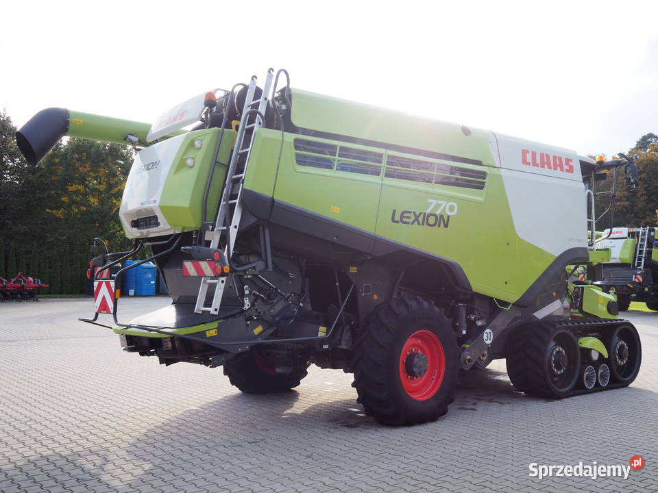 Claas Lexion 770TT 4WD V1200 Kombajn zbożowy Kombajny wielkopolskie Stęszew