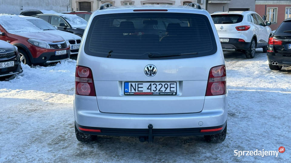Volkswagen Touran Benzyna 7 Miejsc przyciemniane szyby warmińsko-mazurskie Elbląg