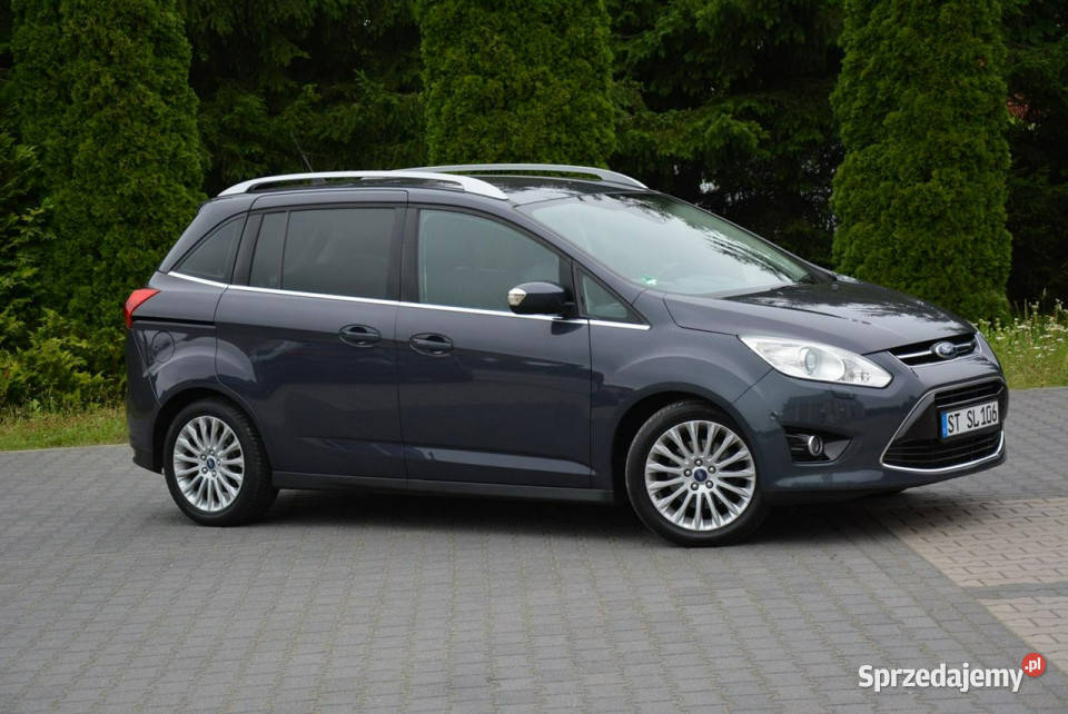 Ford Grand C biXenon Navi Skóry elKlapa Sony Ostrów Mazowiecka
