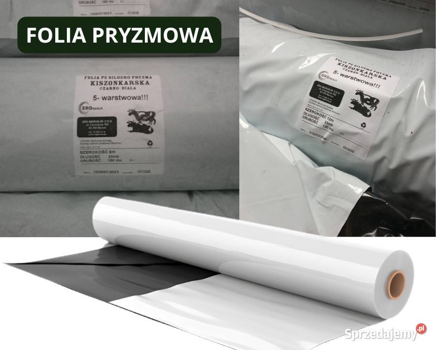 Folie pryzmowe kiszonkarskie SILOERG Bieruń Swarzędz