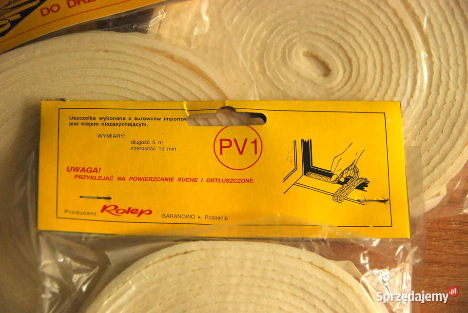likwidacja sklepu uszczelka do okien drzwi rolka Warszawa sprzedam
