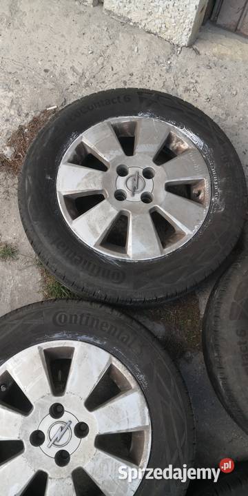 Opel felgi z oponami 15 4x100 4 Samochodowe