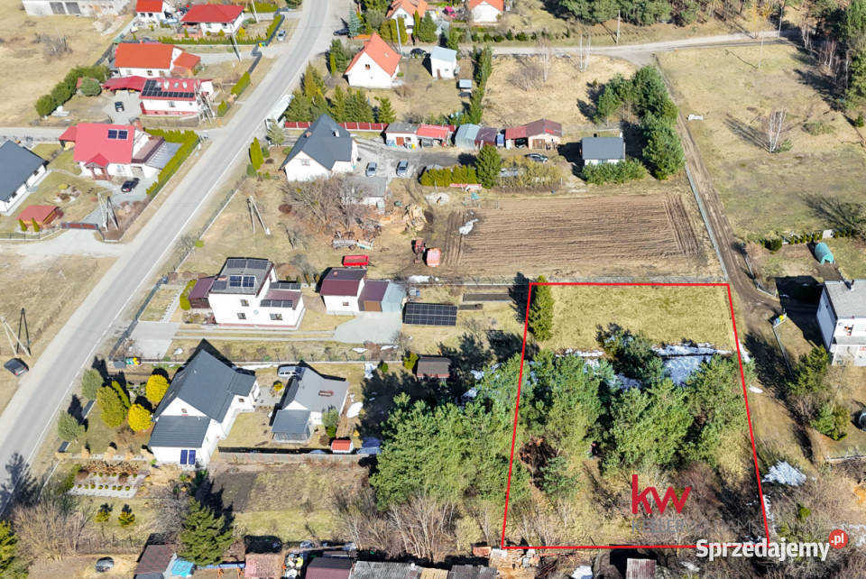 sprzedaży działki Ryjewo 2000m2 asfalt