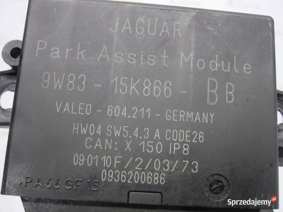 JAGUAR XF 10r moduł sterownik PDC 9W8315K866BB sprzedam