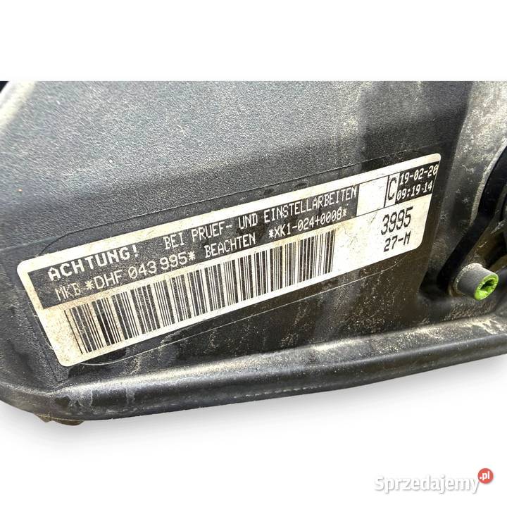 SILNIK DHFA Audi A3 II 8V VW Golf VII Skoda Silniki kompletne Chełm sprzedam