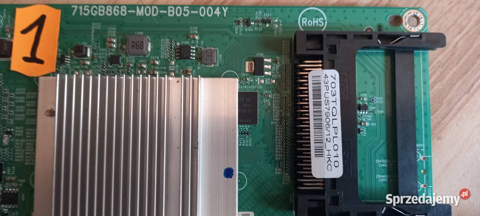 Płyty główne LG Samsung Philips 100 sprawne TV i Video Karlino sprzedam