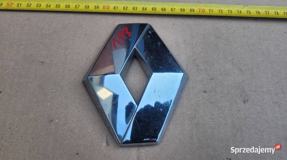 EMBLEMAT LOGO ZNACZEK PRZÓD RENAULT CLIO III Ruda Śląska