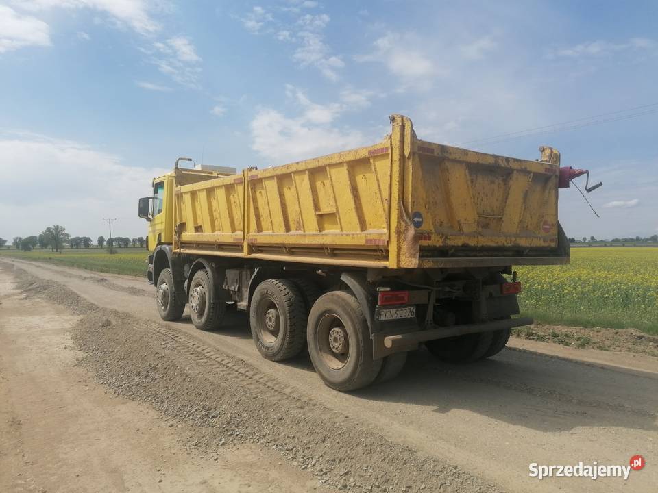 Scania 124C wywrotka 8x6 Rok produkcji 2000 kujawsko-pomorskie Nowa Wieś Wielka