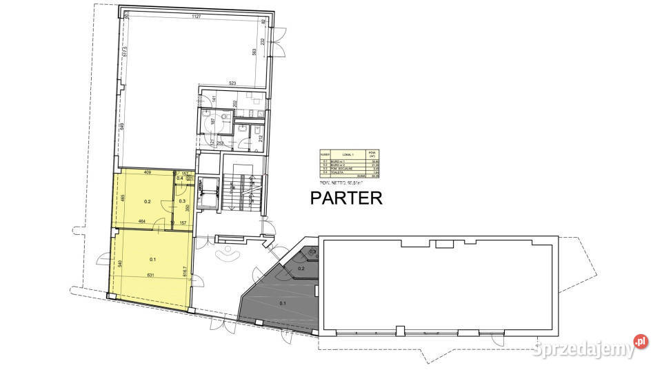 wynajmu lokalu 6551m2 Kraków